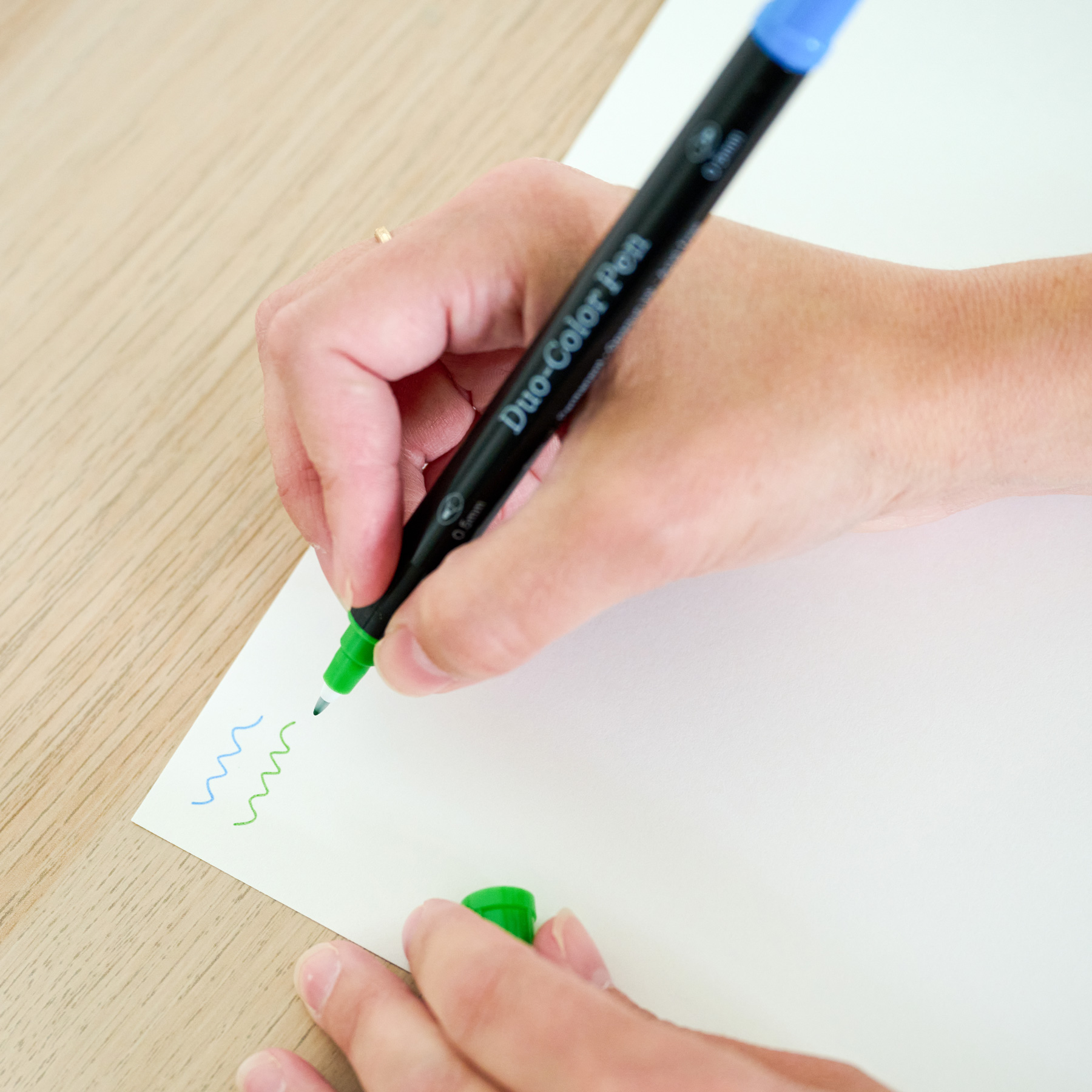 Creative Memories Dual Color Pens Green Blue 665486 03
